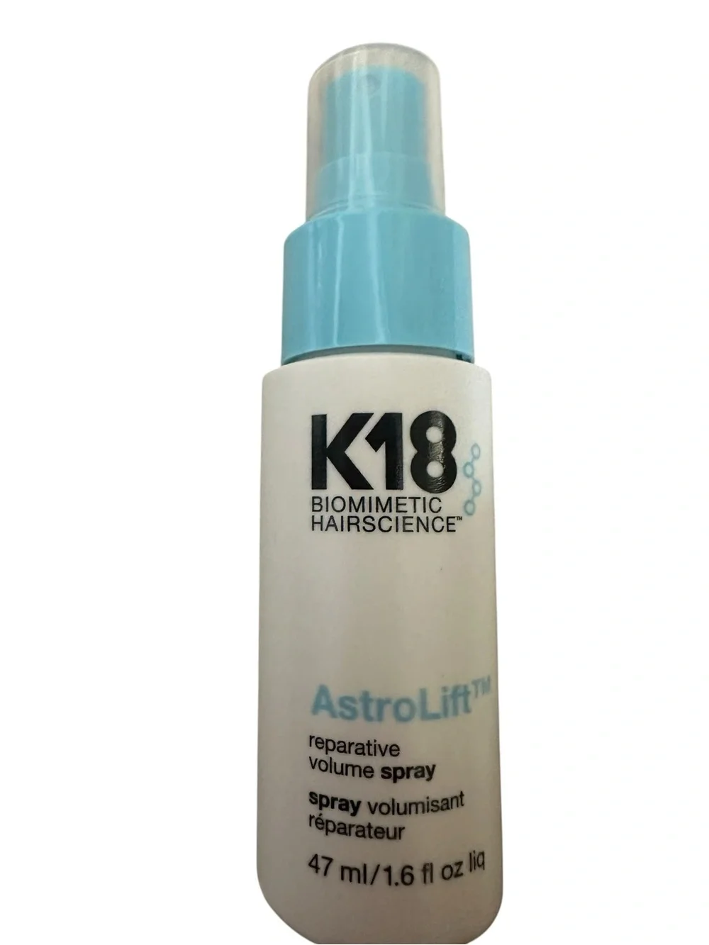 K18 Biomimetic Hairscience AstroLift Reparative Volume Spray Travel